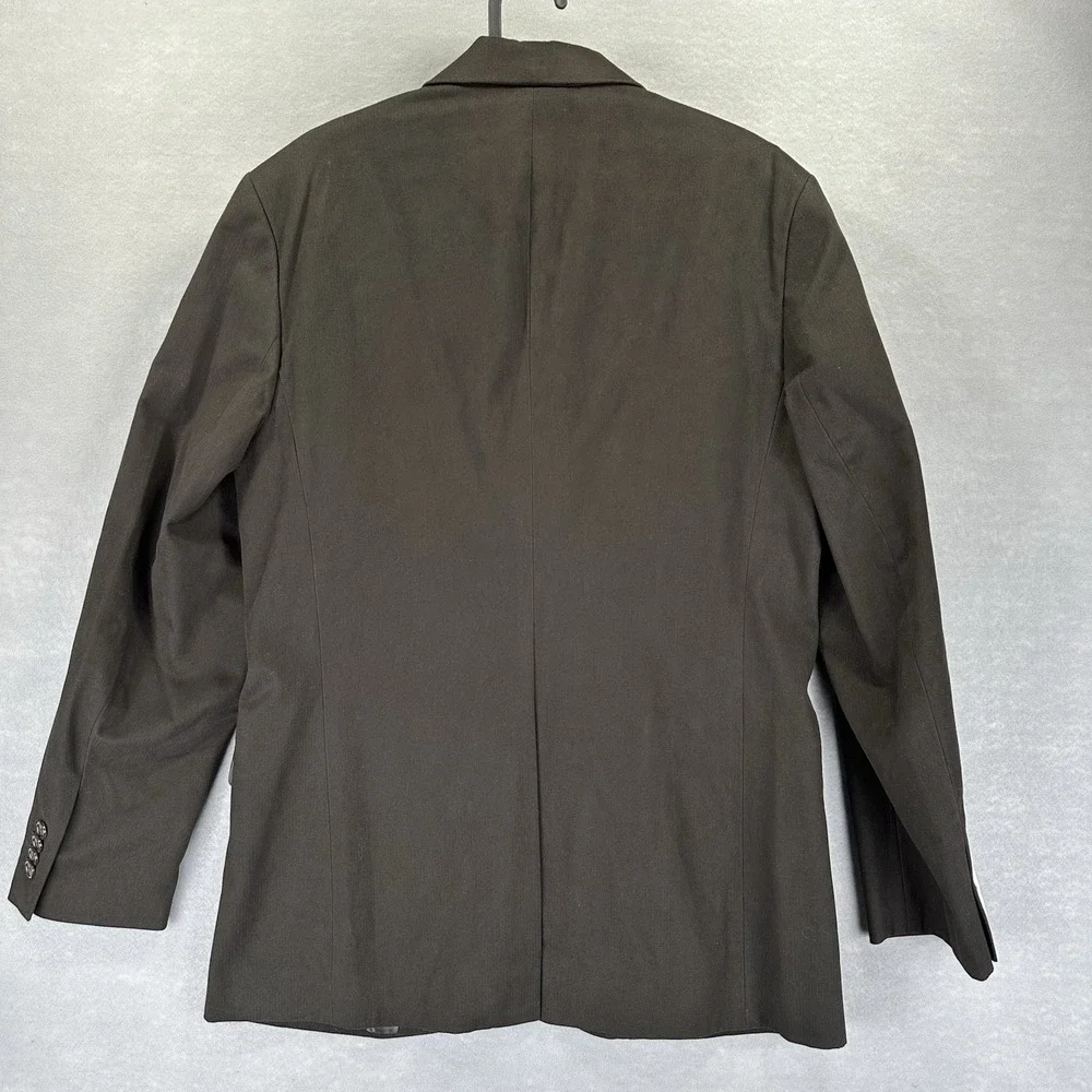 Banana Republic 3 Button Brown Cotton Blazer Men's 40R Sport Coat Smart Casual